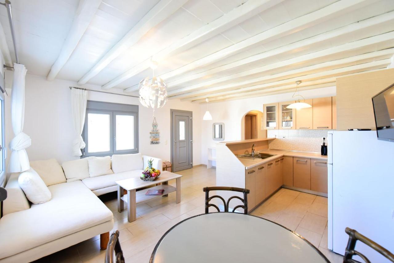 Ftelia Beach Paradise - Villa Irina'S Oasis Dış mekan fotoğraf