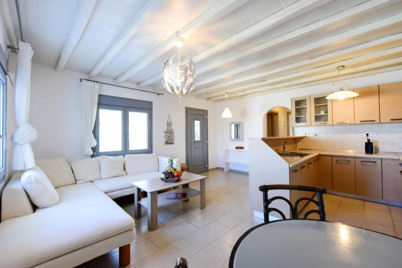 Ftelia Beach Paradise - Villa Irina'S Oasis Dış mekan fotoğraf