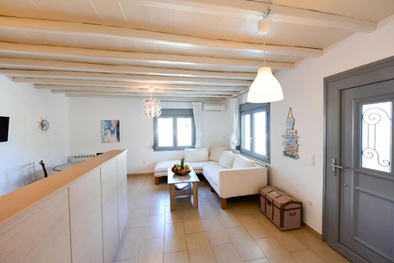 Ftelia Beach Paradise - Villa Irina'S Oasis Dış mekan fotoğraf