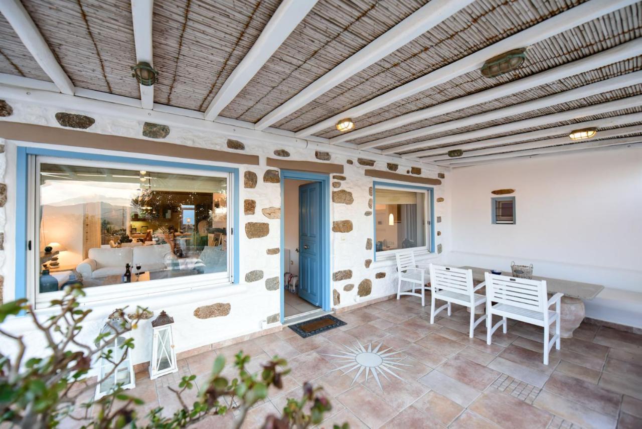 Ftelia Beach Paradise - Villa Irina'S Oasis Dış mekan fotoğraf