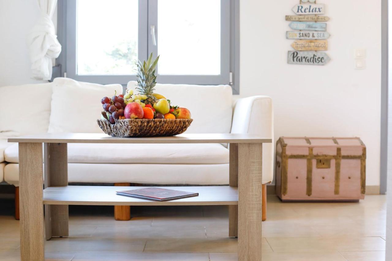 Ftelia Beach Paradise - Villa Irina'S Oasis Dış mekan fotoğraf